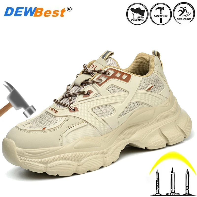 New ladies lightweight work shoes soft sole not tired feet steel head protection anti-smash anti-puncture safety shoes
New ladies lightweight work shoes soft sole not tired feet steel head protection anti-smash anti-puncture safety shoes
