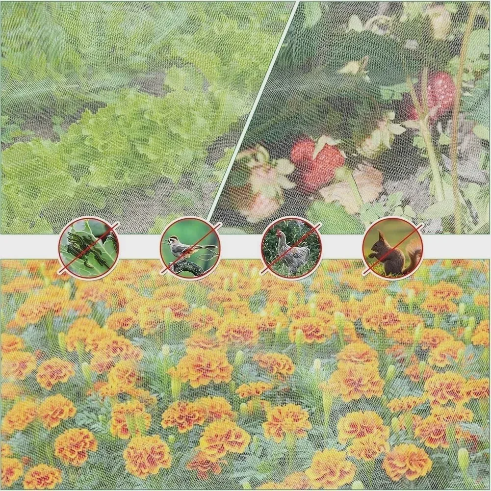 Fine Mesh Garden Netting for Raised Beds with Drawstring Cover 130x50x70cm Vegetable Fruit Flower Pest Barrier
Fine Mesh Garden Netting for Raised Beds with Drawstring Cover 130x50x70cm Vegetable Fruit Flower Pest Barrier