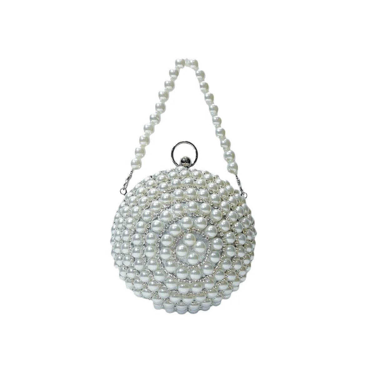 Pearl Dinner Spherical Handbag Versatile Dress Evening Bag Diamond Dress Banquet Bag Bolsos Elegantes Para Dama Rhinestone Purse
Pearl Dinner Spherical Handbag Versatile Dress Evening Bag Diamond Dress Banquet Bag Bolsos Elegantes Para Dama Rhinestone Purse