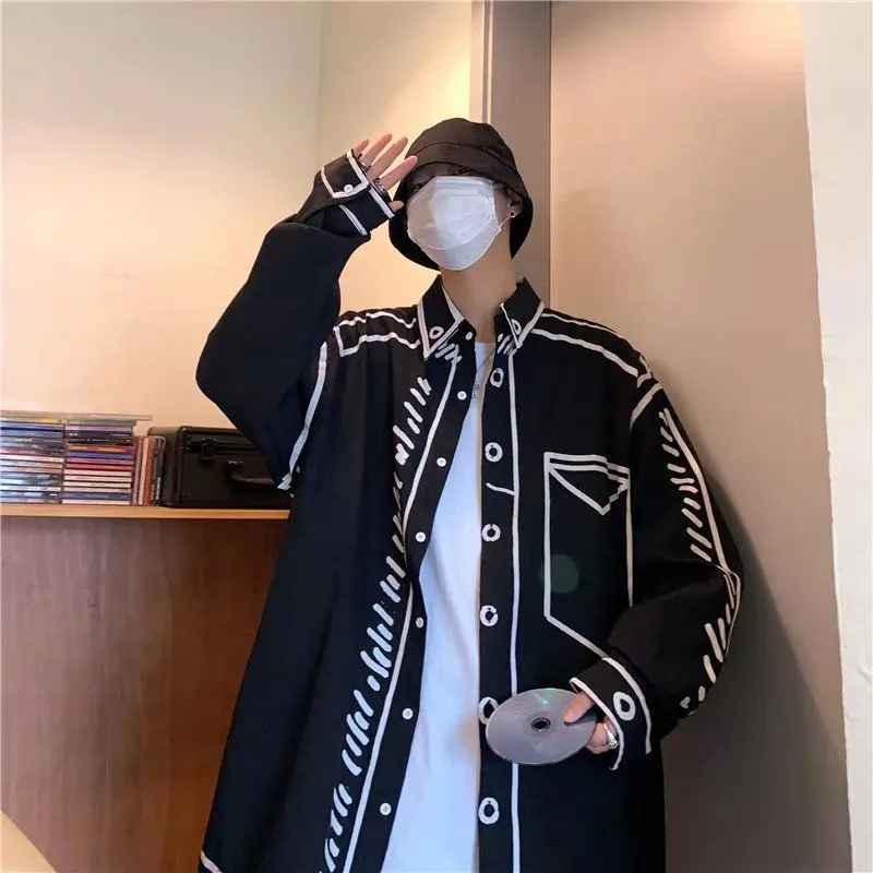 2023 Spring New Light Luxury Fashion Long-sleeved Shirt Men Couple Casual Loose All-match Shirt Jacket Boutique Clothing
2023 Spring New Light Luxury Fashion Long-sleeved Shirt Men Couple Casual Loose All-match Shirt Jacket Boutique Clothing