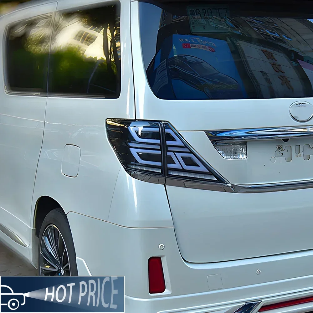 For Toyota ALPHARD 2009-2014 LED Car Taillights Assembly Upgrade High Configuration Fog Brake Signal Auto Back Lamps Accessories
For Toyota ALPHARD 2009-2014 LED Car Taillights Assembly Upgrade High Configuration Fog Brake Signal Auto Back Lamps Accessories
