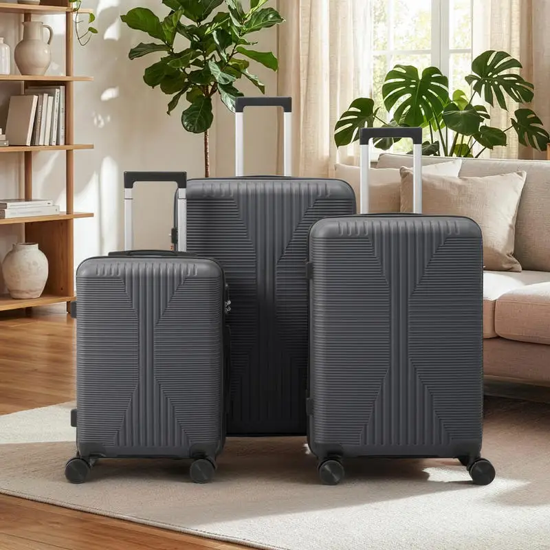 Non-TSA Customs Lock 3-in-1 PP Trolley Case, 20in, 24in, 28in, PP, Dark Gray
Non-TSA Customs Lock 3-in-1 PP Trolley Case, 20in, 24in, 28in, PP, Dark Gray
