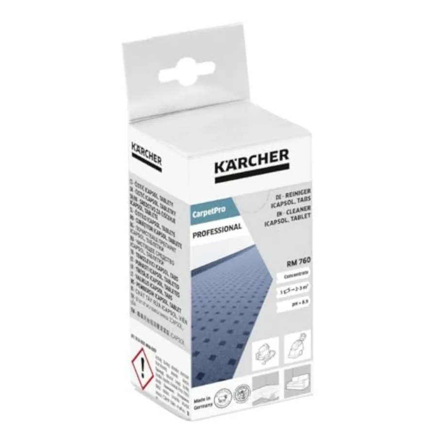 Karcher Carpet Cleaner RM 760 Tabs
Karcher Carpet Cleaner RM 760 Tabs