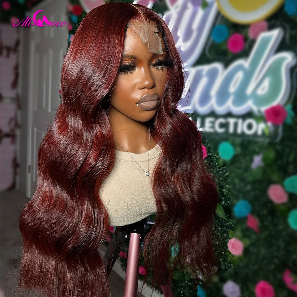 Reddish Brown Lace Front Wig Human Hair for Women 13x4 13x6 Body Wave Lace Frontal Human Hair Wig Pre Plucked 180 Desnity
Reddish Brown Lace Front Wig Human Hair for Women 13x4 13x6 Body Wave Lace Frontal Human Hair Wig Pre Plucked 180 Desnity
