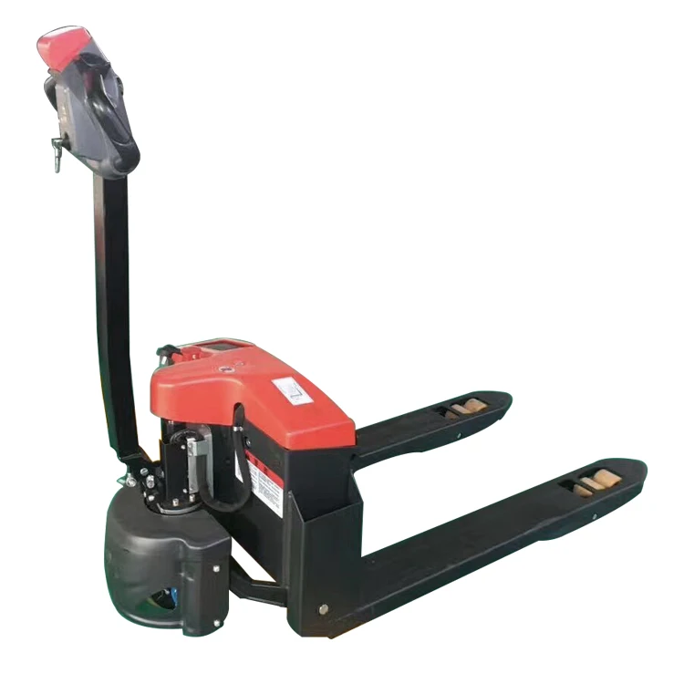 Factory 1800KG 1.5ton Walking Full Electric Pallet Truck Driving System 1 Ton Battery Operated Pallet Truck
Factory 1800KG 1.5ton Walking Full Electric Pallet Truck Driving System 1 Ton Battery Operated Pallet Truck