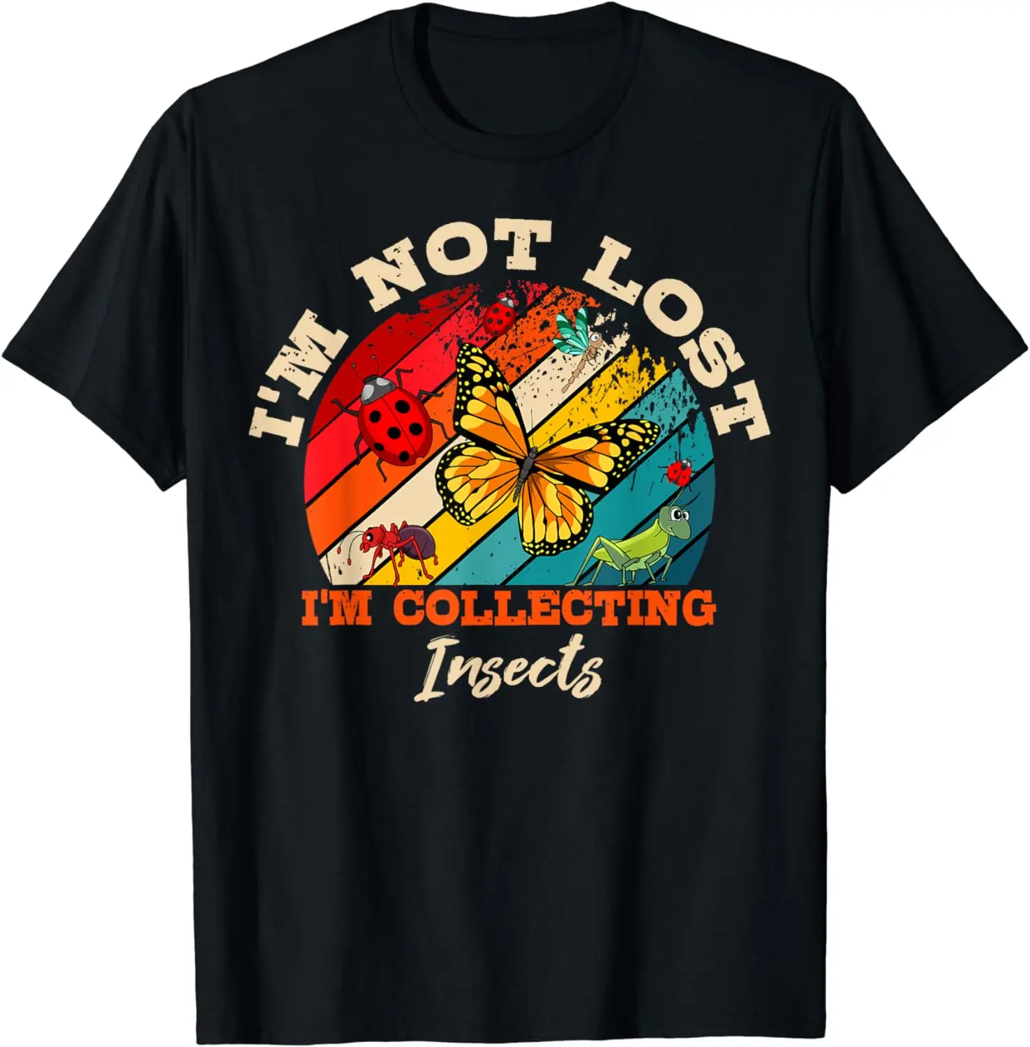 Entomologist Vintage I'm Not Lost I'm Collecting Insect T-Shirt for Men Women Cotton Short Sleeve for Outdoor Casual
Entomologist Vintage I'm Not Lost I'm Collecting Insect T-Shirt for Men Women Cotton Short Sleeve for Outdoor Casual