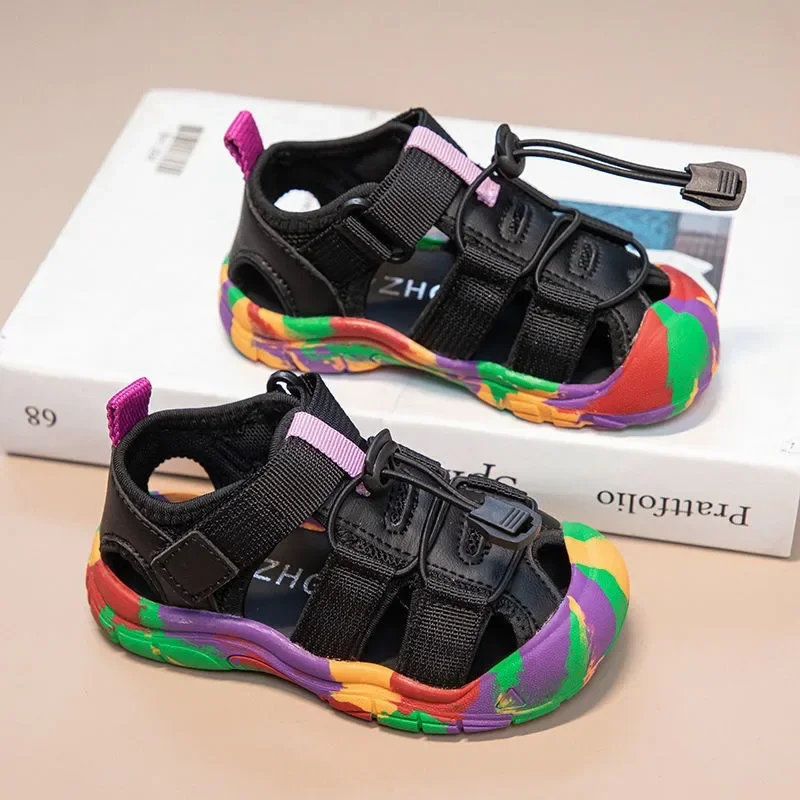 2025 New Summer Girls' Beach Shoes Soft Soled Anti Slip Baby Kid's Acusal Sandals Children's Sports Sandals Size 21-30
2025 New Summer Girls' Beach Shoes Soft Soled Anti Slip Baby Kid's Acusal Sandals Children's Sports Sandals Size 21-30