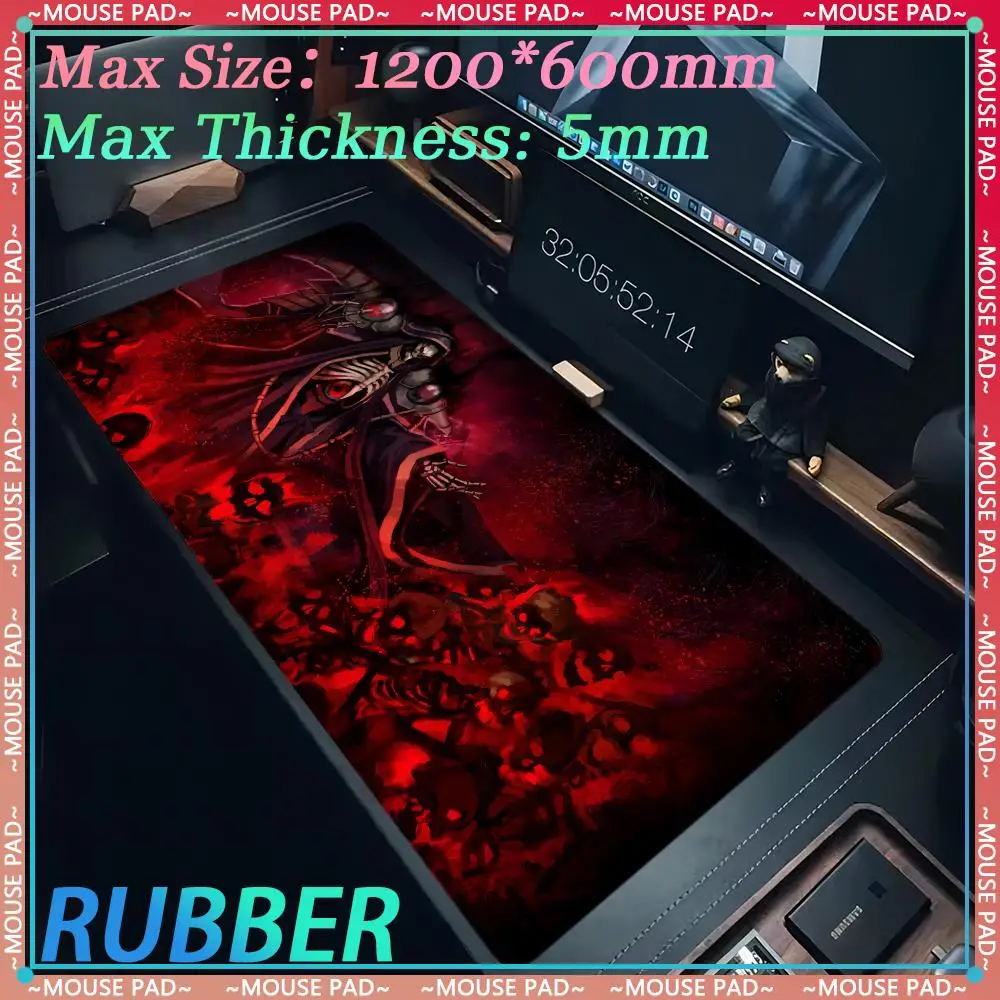 Anime O_OVERLORD computer game player desk mat 1200X600MM super large game new game computer mat keyboard mat rubber mouse pad
Anime O_OVERLORD computer game player desk mat 1200X600MM super large game new game computer mat keyboard mat rubber mouse pad