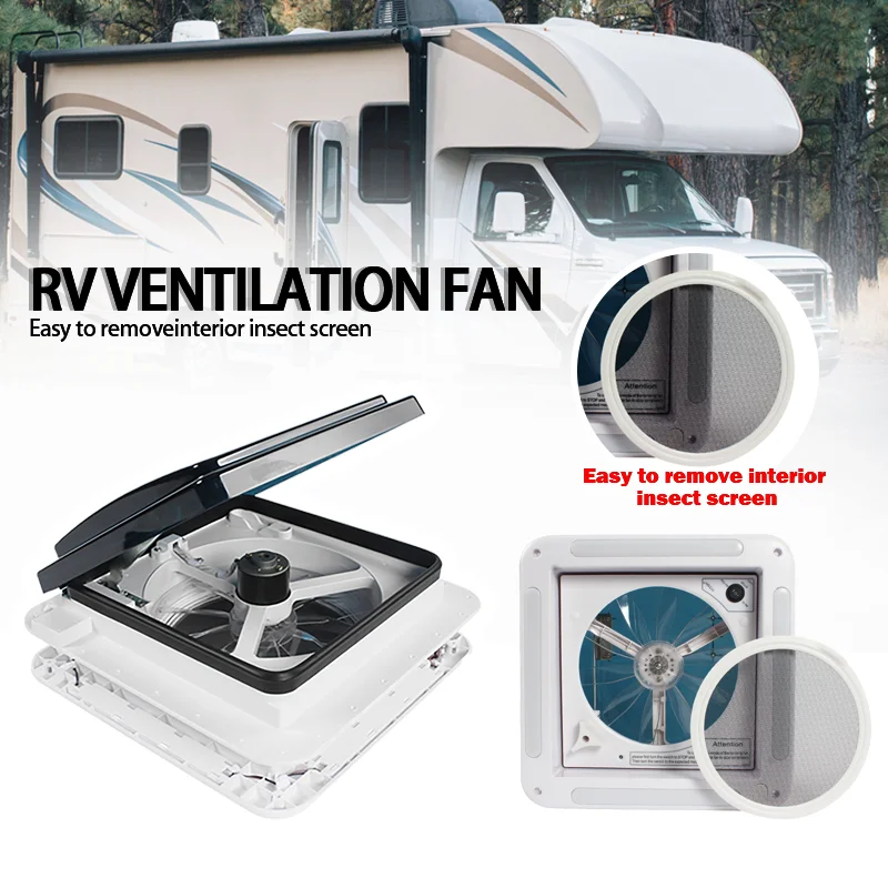 TYTXRV 11inch CE 12V Caravan Roof Vent Fan With LED Mute Detachable net Skylight vent Exhaust Fan Outdoor Camper accessories
TYTXRV 11inch CE 12V Caravan Roof Vent Fan With LED Mute Detachable net Skylight vent Exhaust Fan Outdoor Camper accessories