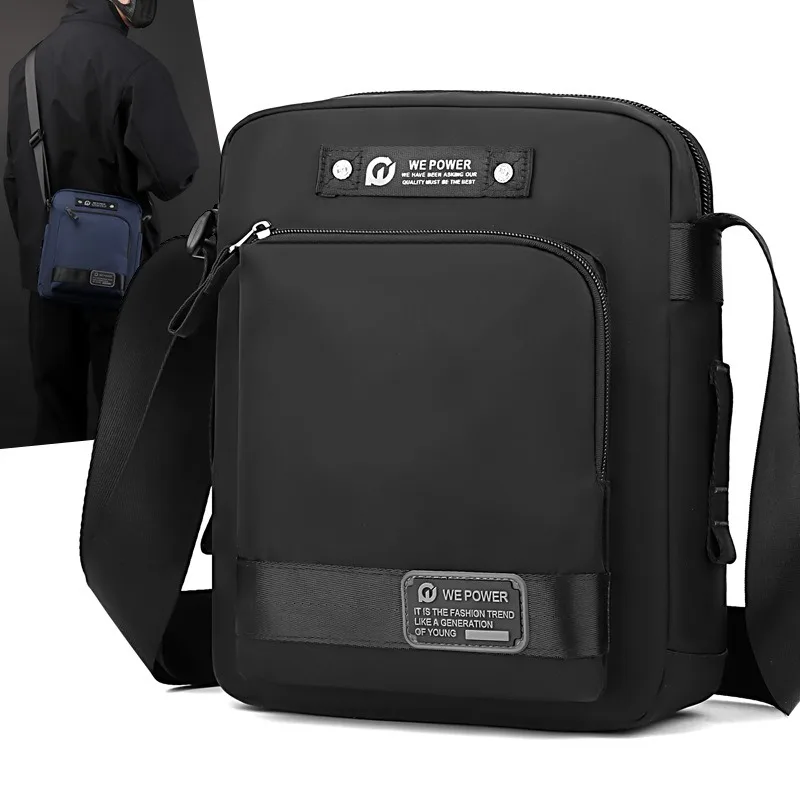 Новая многофункциональная мужская сумка через плечо, повседневная и портативная сумка на одно плечо, однотонная уличная сумка на одно плечо 
Новая многофункциональная мужская сумка через плечо, повседневная и портативная сумка на одно плечо, однотонная уличная сумка на одно плечо