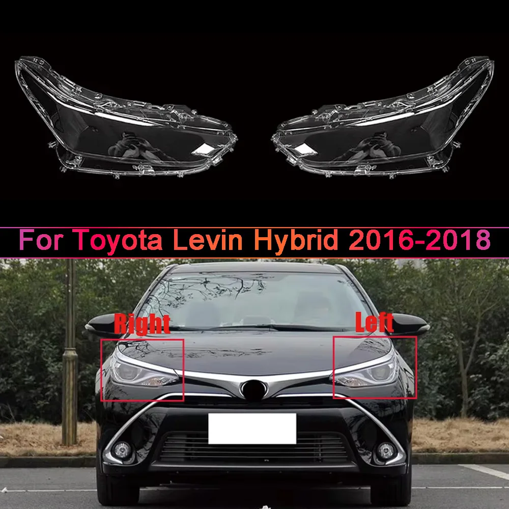 For Toyota Levin Hybrid 2016-2018 Headlamp Cover Transparent Mask Lamp Shade Headlight Shell Lens Replace The Original Lampshade
For Toyota Levin Hybrid 2016-2018 Headlamp Cover Transparent Mask Lamp Shade Headlight Shell Lens Replace The Original Lampshade