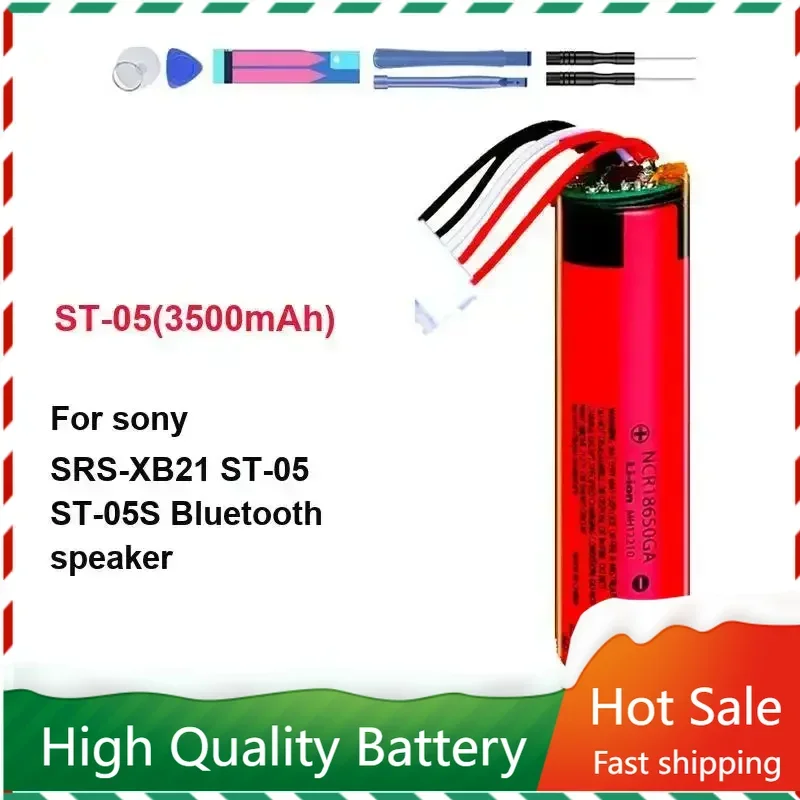 Replacement Battery ST-05 3500mAh Ver. for Sony SRS-XB21 ST-05 ST-05S Bluetooth Speaker ST-05 Portable Batteries for Cell Phones
Replacement Battery ST-05 3500mAh Ver. for Sony SRS-XB21 ST-05 ST-05S Bluetooth Speaker ST-05 Portable Batteries for Cell Phones