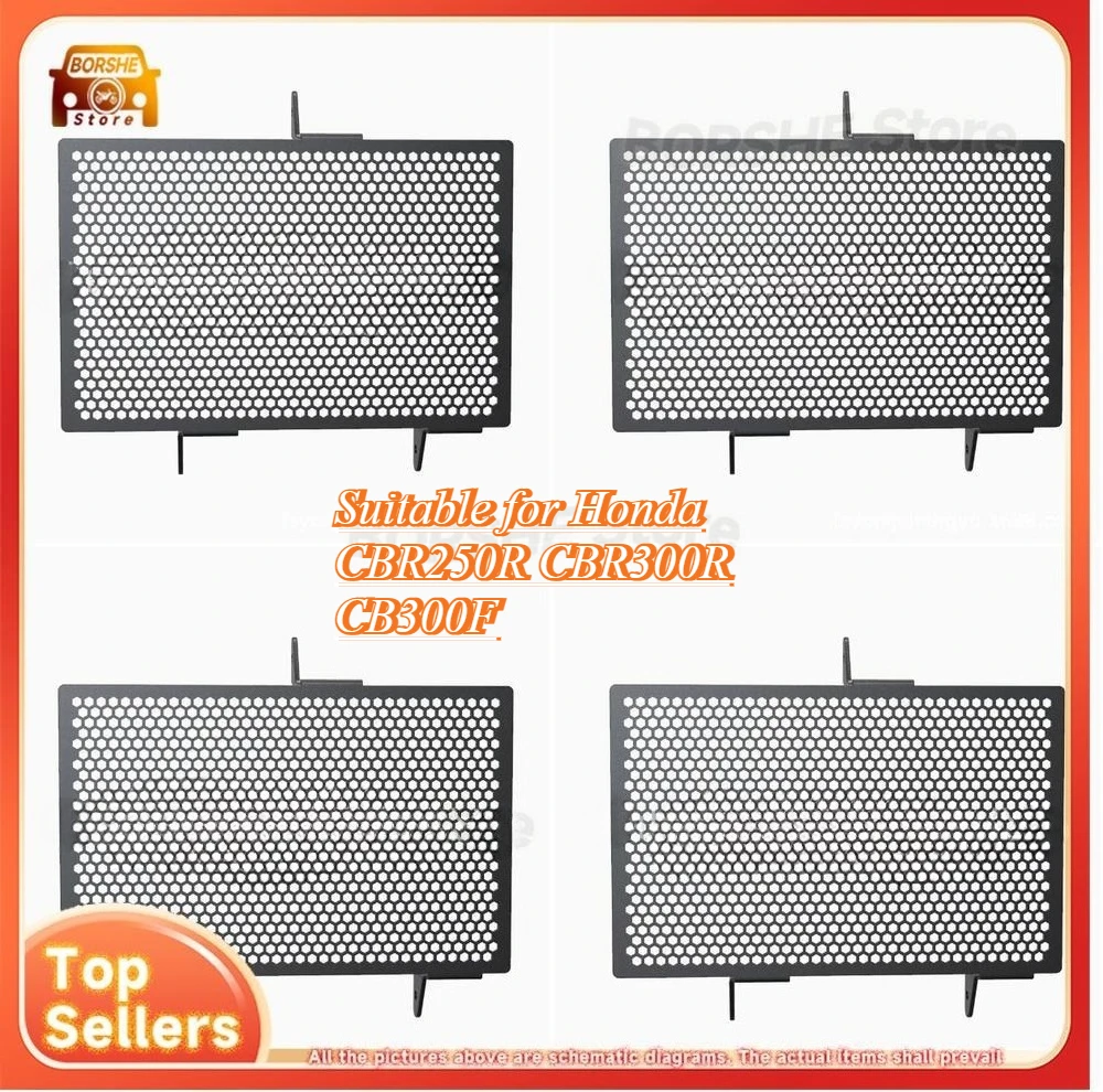 Suitable for Honda CBR250R CBR300R CB300F Radiator Guard Mesh Protector Accessory
Suitable for Honda CBR250R CBR300R CB300F Radiator Guard Mesh Protector Accessory