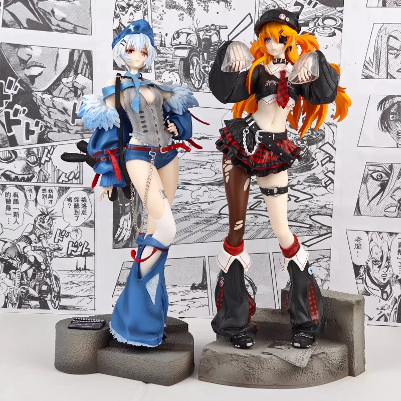 33 см Фигурки Mengyaxiang Studio EVA Асука Рей Аянами в стиле рок-группы, коллекционная модель аниме-девушки, украшение, игрушка, подарок для мальчиков
33 см Фигурки Mengyaxiang Studio EVA Асука Рей Аянами в стиле рок-группы, коллекционная модель аниме-девушки, украшение, игрушка, подарок для мальчиков