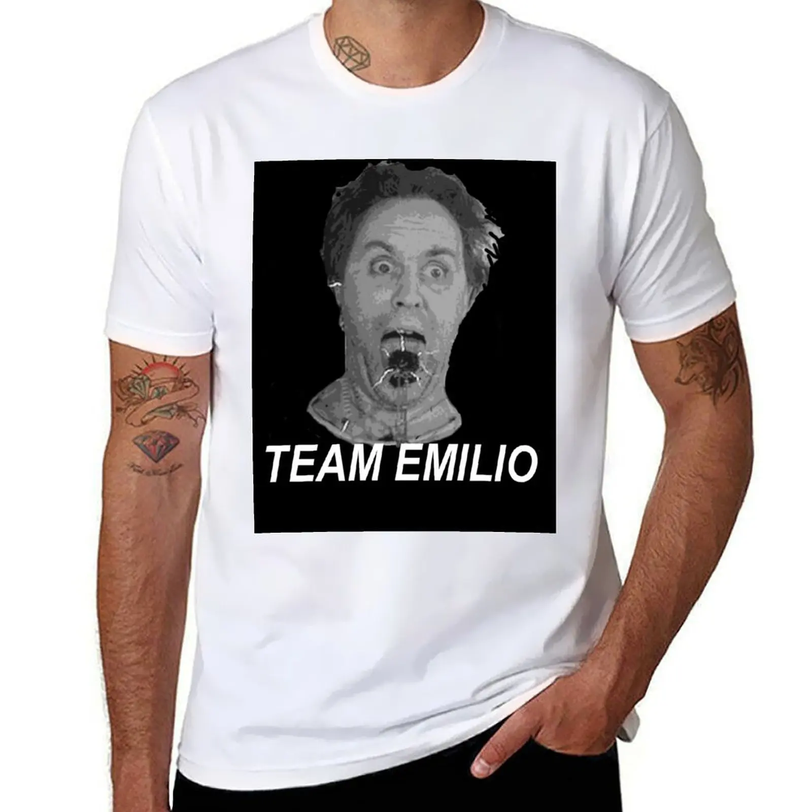 Team Emilio T-Shirt man t shirt luxury anime t shirts for man T-Shirt
Team Emilio T-Shirt man t shirt luxury anime t shirts for man T-Shirt
