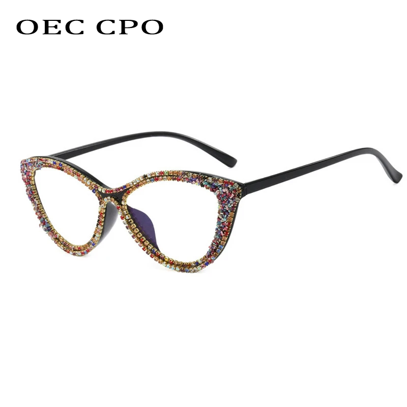 Diamonds Anti Blue Light Clear Lens Glasses Women Handmade Luxury Rhinestone Eyeglasses Frame Female Outdoors Eyewear Travel
Diamonds Anti Blue Light Clear Lens Glasses Women Handmade Luxury Rhinestone Eyeglasses Frame Female Outdoors Eyewear Travel