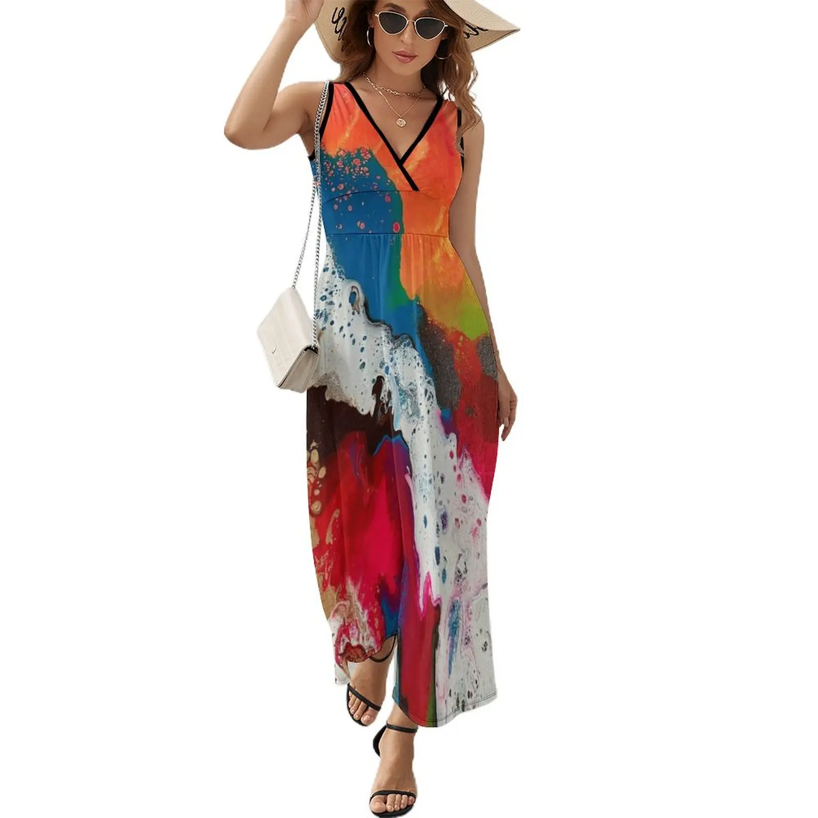 The Dance Sleeveless Dress long sleeve dresses Women's summer suit Women's dress
The Dance Sleeveless Dress long sleeve dresses Women's summer suit Women's dress