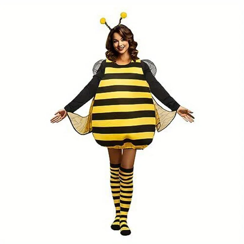 Bumblebee Ladybug Cosplay Costume 2025 Halloween Outfit with Props for Adults Performance
Bumblebee Ladybug Cosplay Costume 2025 Halloween Outfit with Props for Adults Performance