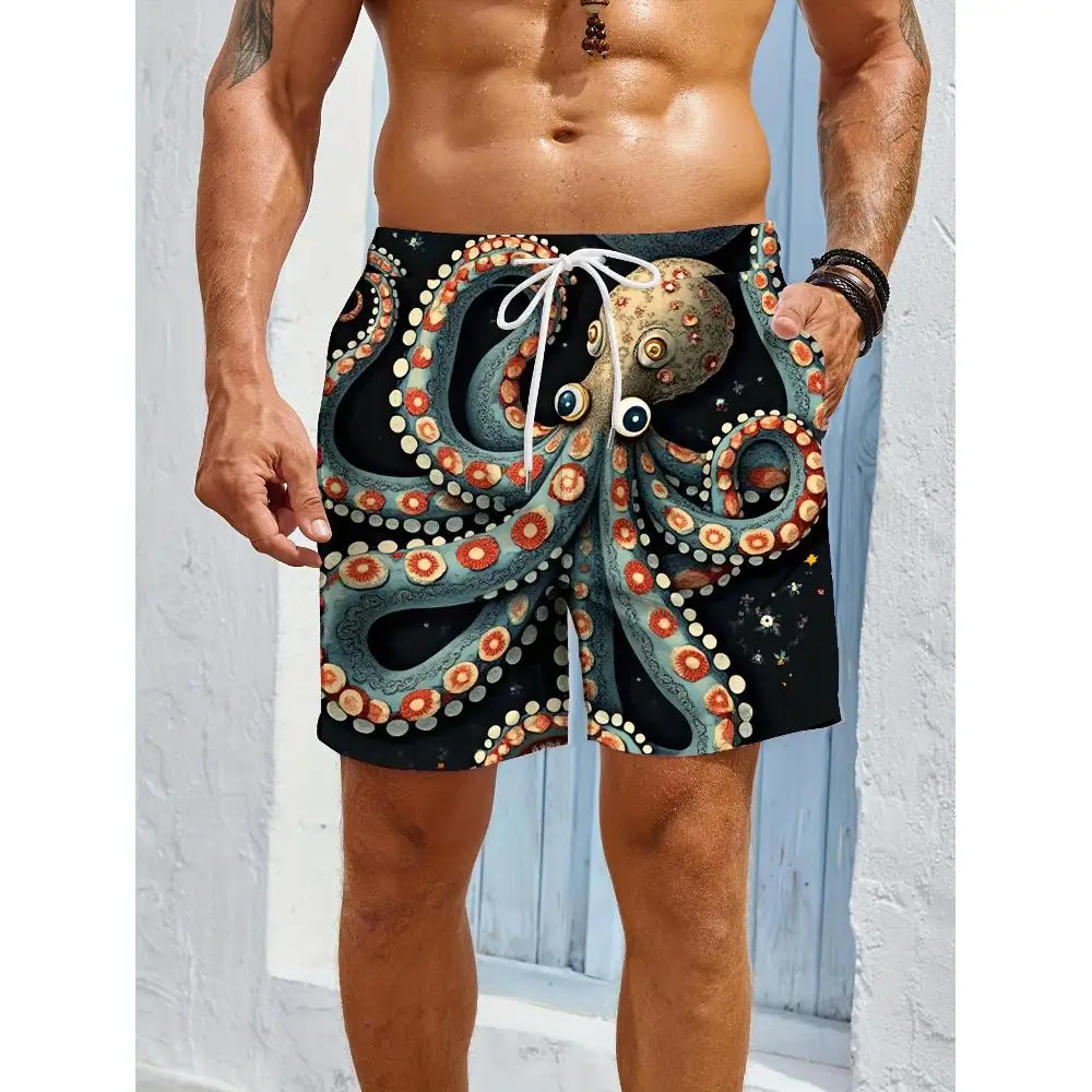 1pcs Men's Short swim trunks2026 Summer 3D Printed Short sleeve Pants Polyester running Quick drying Breathable
1pcs Men's Short swim trunks2026 Summer 3D Printed Short sleeve Pants Polyester running Quick drying Breathable