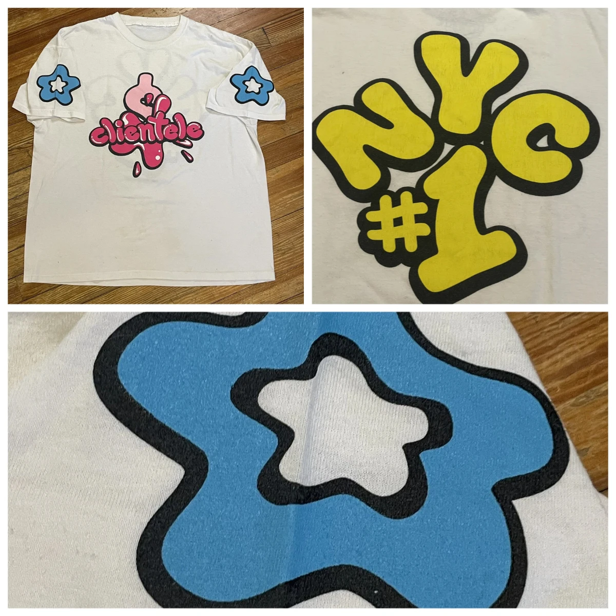 Vintage CLIENTELE NYC T Shirt Size XL Streetwear Hip Hop Graffiti New York Y2K American T-shirt Men Fashion Short-sleeved Women
Vintage CLIENTELE NYC T Shirt Size XL Streetwear Hip Hop Graffiti New York Y2K American T-shirt Men Fashion Short-sleeved Women