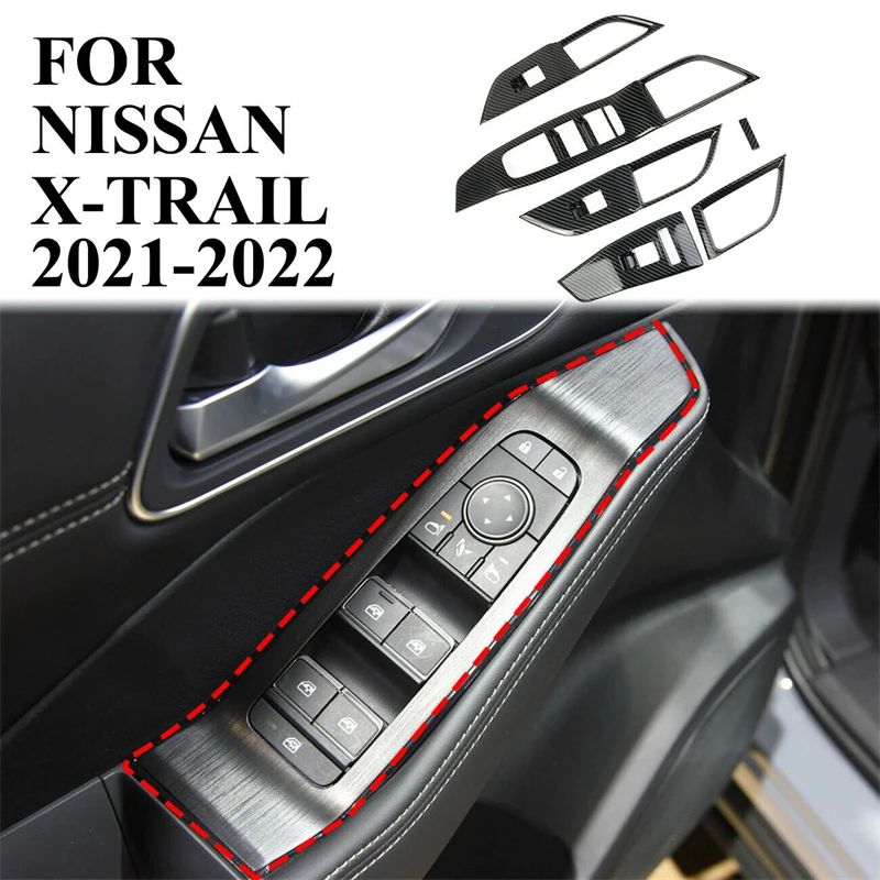 Для Nissan Rogue 2021 2022, кнопка переключателя подъема окна из углеродного волокна, накладка на крышку/накладка на чашу дверной ручки
Для Nissan Rogue 2021 2022, кнопка переключателя подъема окна из углеродного волокна, накладка на крышку/накладка на чашу дверной ручки