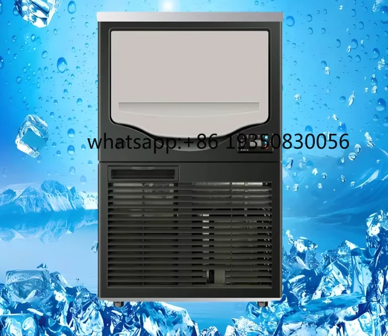 2026-Commercial Grade Stainless Steel Shell Chewable Nugget Ice Maker for High Volume Demand