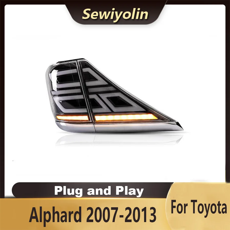 Автомобильные аксессуары для Toyota Alphard 2007-2013, освещение для прицепа с анимацией, Задний сигнал DRL, автомобильное подключение и воспроизведение
Автомобильные аксессуары для Toyota Alphard 2007-2013, освещение для прицепа с анимацией, Задний сигнал DRL, автомобильное подключение и воспроизведение
