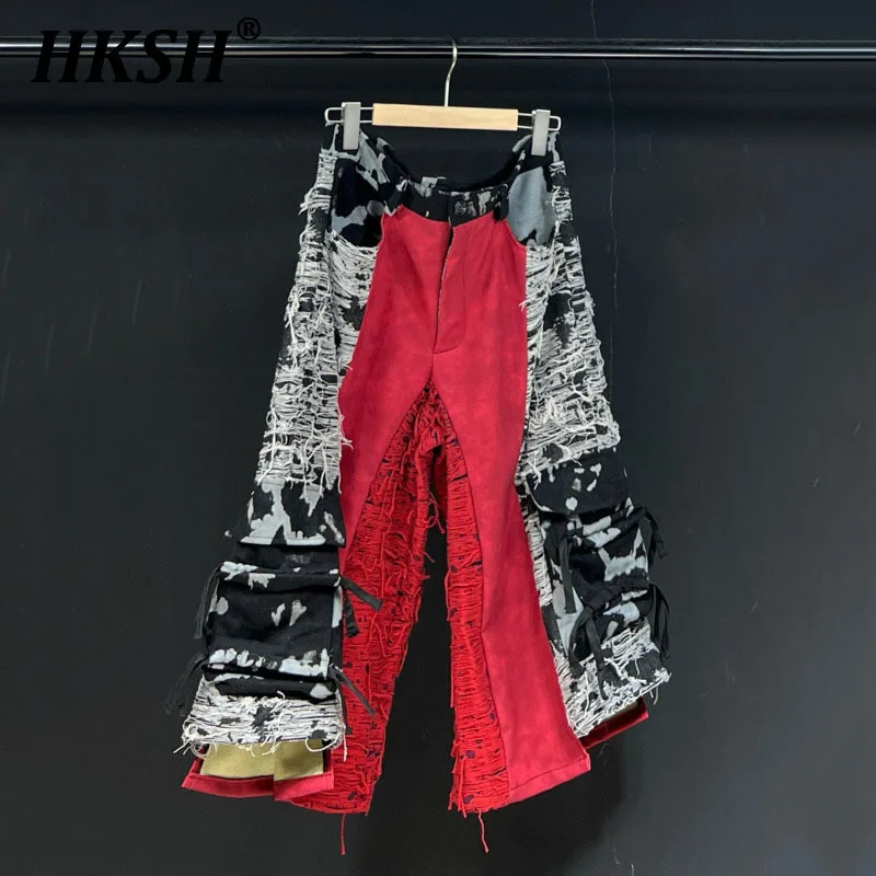 HKSH весна лето мужские темные панк лоскутные Techwear Tide оригинальный дизайн модные повседневные прямые брюки длиной до икры HK5116
HKSH весна лето мужские темные панк лоскутные Techwear Tide оригинальный дизайн модные повседневные прямые брюки длиной до икры HK5116