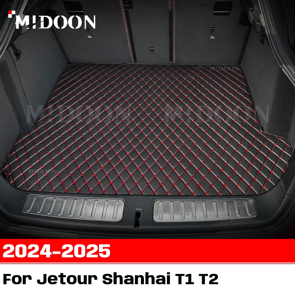 Для Jetour Shanhai T1 T2 2024-2025 изготовленный на заказ коврик в багажник автомобиля, антигрязная накладка, защитный коврик, грузовая подкладка, автомобильные аксессуары для интерьера
Для Jetour Shanhai T1 T2 2024-2025 изготовленный на заказ коврик в багажник автомобиля, антигрязная накладка, защитный коврик, грузовая подкладка, автомобильные аксессуары для интерьера