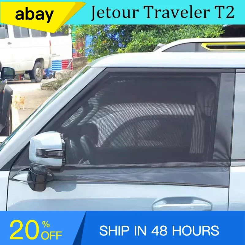 Fit for JETOUR Traveler T2 2023-2024 Car Sunshade Insect-proof Net Sun-proof Breathable Sunshade Net Car Off-road Accessories
Fit for JETOUR Traveler T2 2023-2024 Car Sunshade Insect-proof Net Sun-proof Breathable Sunshade Net Car Off-road Accessories