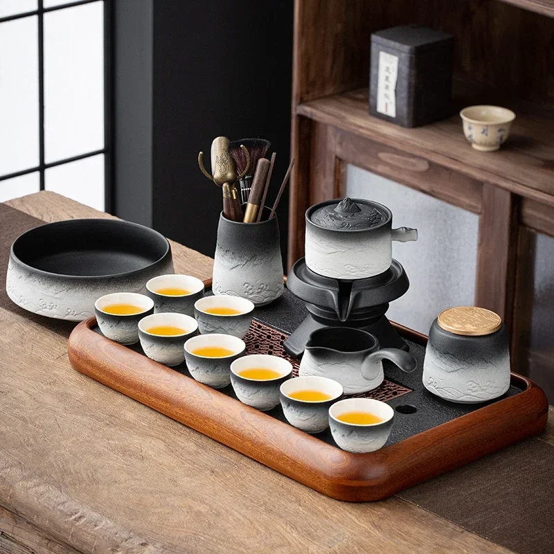 Lazy Chinese Tea Set Portable Luxury Ceramic Living Room Tea Set Kung Fu Service Maker Vintage Dining Cup
Lazy Chinese Tea Set Portable Luxury Ceramic Living Room Tea Set Kung Fu Service Maker Vintage Dining Cup