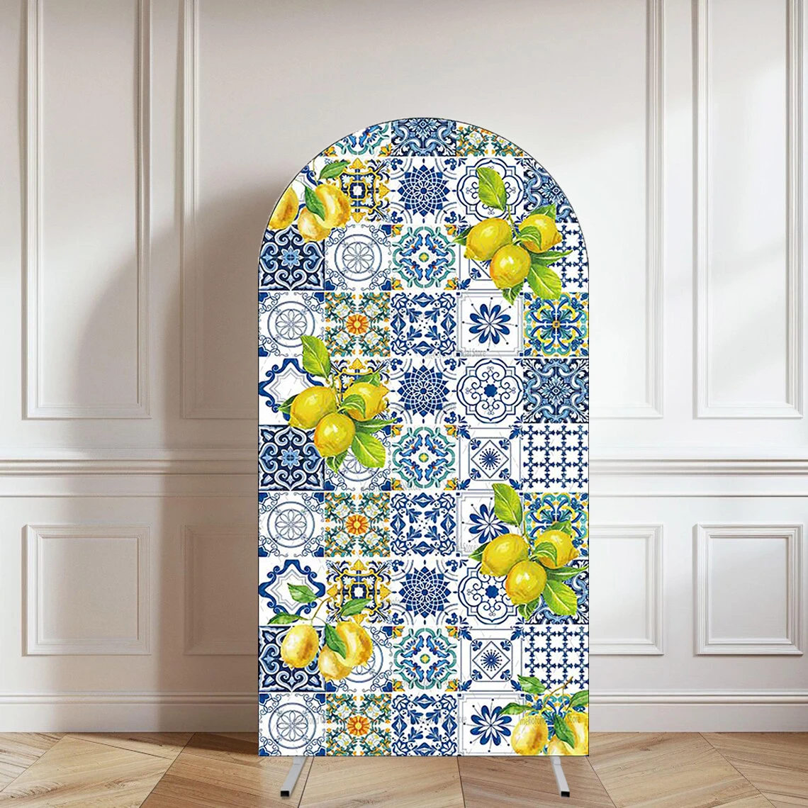 Mehofond Custom 2-Sided Lemon Blue Mediterranean Birthday Bride Shower Wedding Party Cover Chiara Arch Background Decor Backdrop
Mehofond Custom 2-Sided Lemon Blue Mediterranean Birthday Bride Shower Wedding Party Cover Chiara Arch Background Decor Backdrop