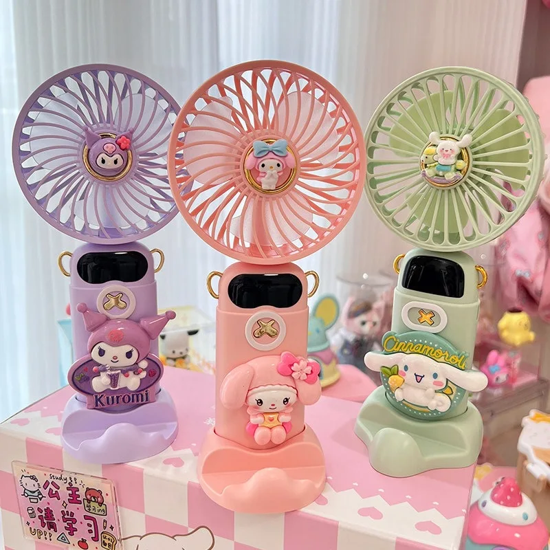 Sanrio Hello Kitty Small Fan Portable Anime DIY Kuromi Cinnamoroll Summer Outdoor Mini Digital 5-speed USB Charging Handheld Fan
Sanrio Hello Kitty Small Fan Portable Anime DIY Kuromi Cinnamoroll Summer Outdoor Mini Digital 5-speed USB Charging Handheld Fan