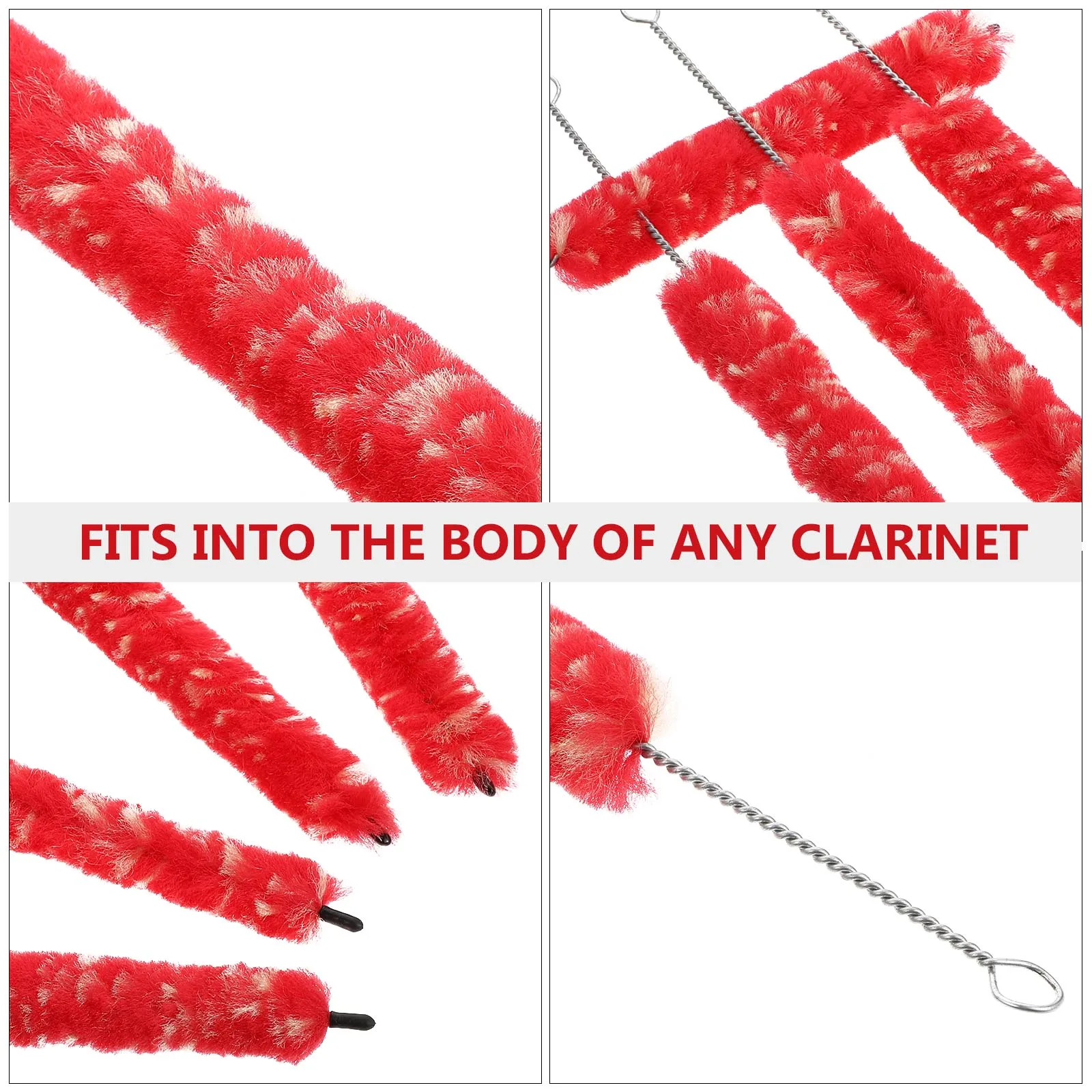 4 pcs Woodwind Instrument Clarinet Cleaning Brush Durable Portable Tender Handheld Cleaner Tool Effective Accessory For Wind
4 pcs Woodwind Instrument Clarinet Cleaning Brush Durable Portable Tender Handheld Cleaner Tool Effective Accessory For Wind