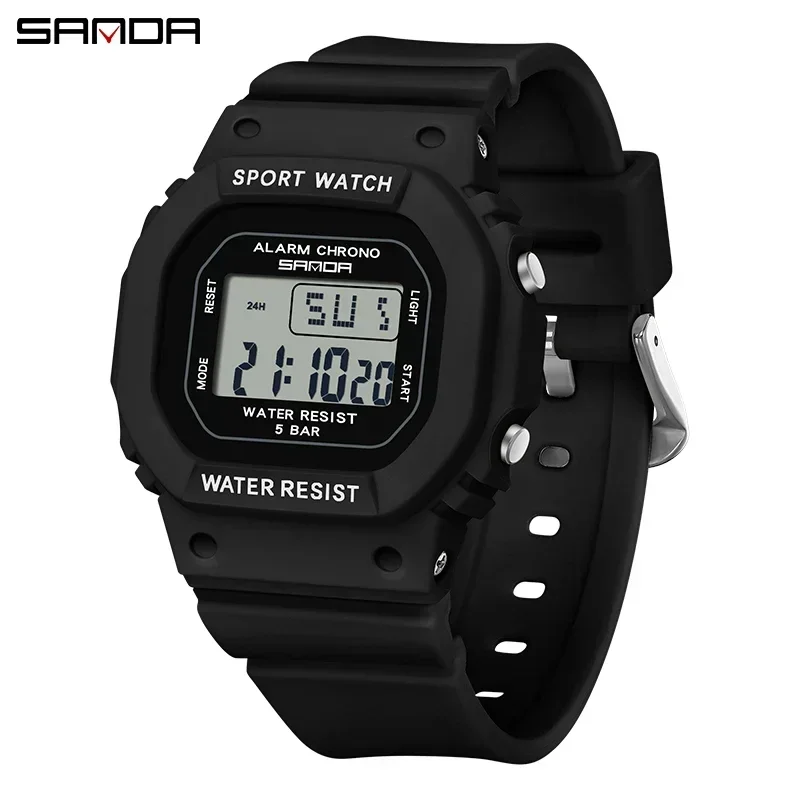 Fashion Sanda G Style Electronic Watch Women Waterproof Sport Led Digital Lady Wristwatch Boy Girl Children Student Gift Clocks
Fashion Sanda G Style Electronic Watch Women Waterproof Sport Led Digital Lady Wristwatch Boy Girl Children Student Gift Clocks