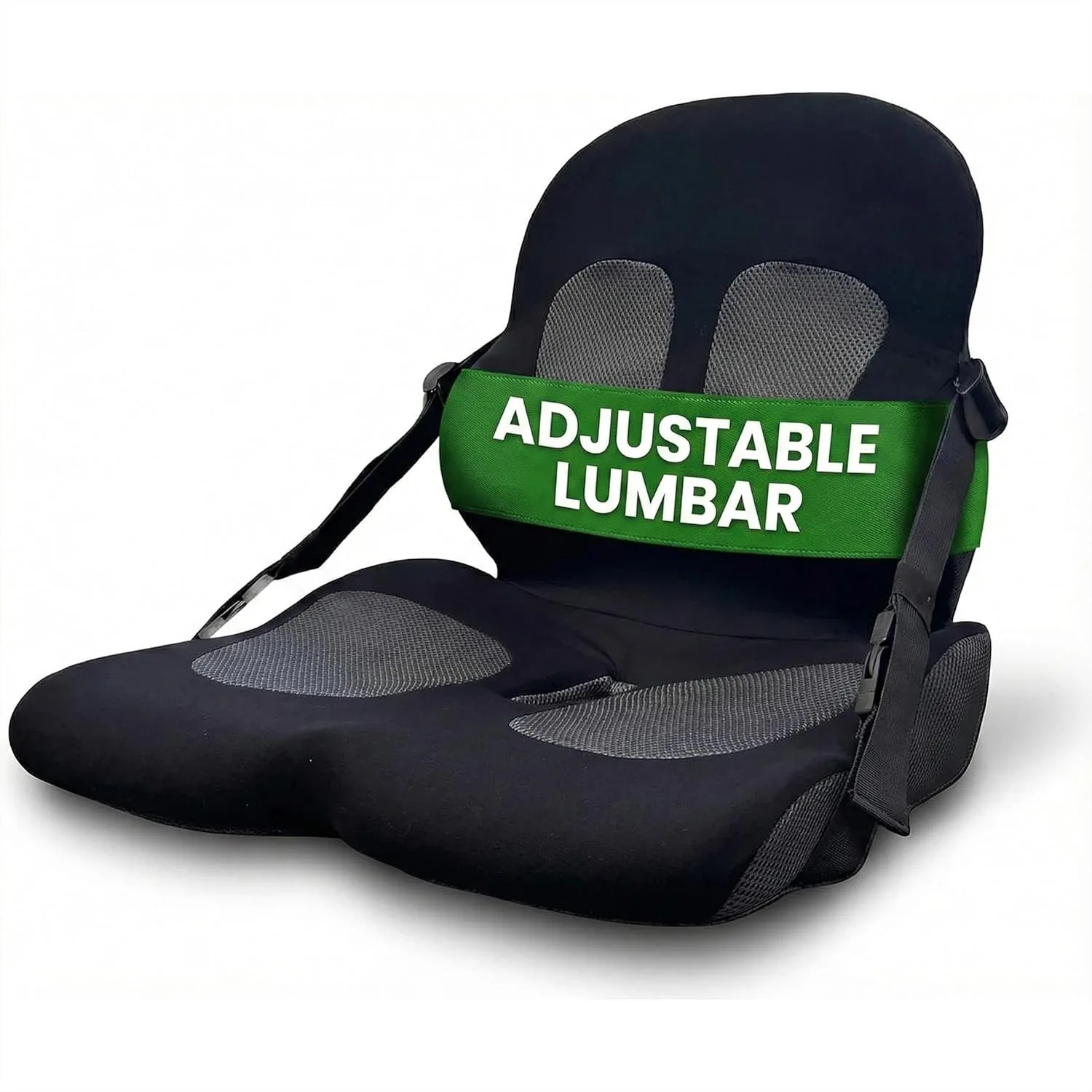 Adjustable Lumbar Support Cushion for Office Chair Car Truck Driver with Memory Foam for Long Sitting
Adjustable Lumbar Support Cushion for Office Chair Car Truck Driver with Memory Foam for Long Sitting