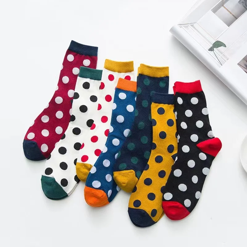 7Pairs Mixed Colors Dot Design Women Socks Cotton Comfortable Ladies Socks
7Pairs Mixed Colors Dot Design Women Socks Cotton Comfortable Ladies Socks