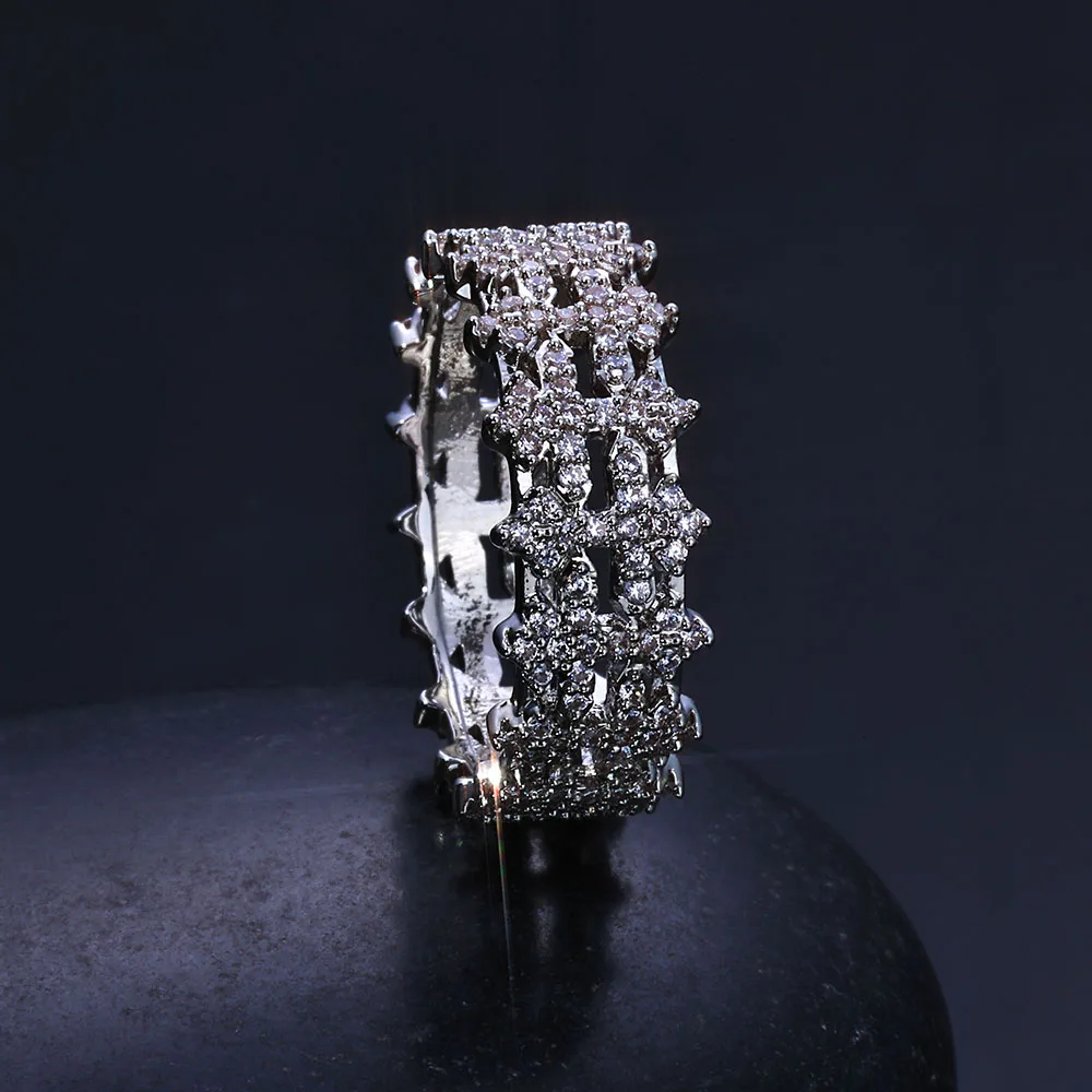 ESKEEM Cross Finger Ring Hip Hop Jewelry Ice Out Prong Setting AAAAA CZ Diamond Cuban Ring for Him Her
ESKEEM Cross Finger Ring Hip Hop Jewelry Ice Out Prong Setting AAAAA CZ Diamond Cuban Ring for Him Her