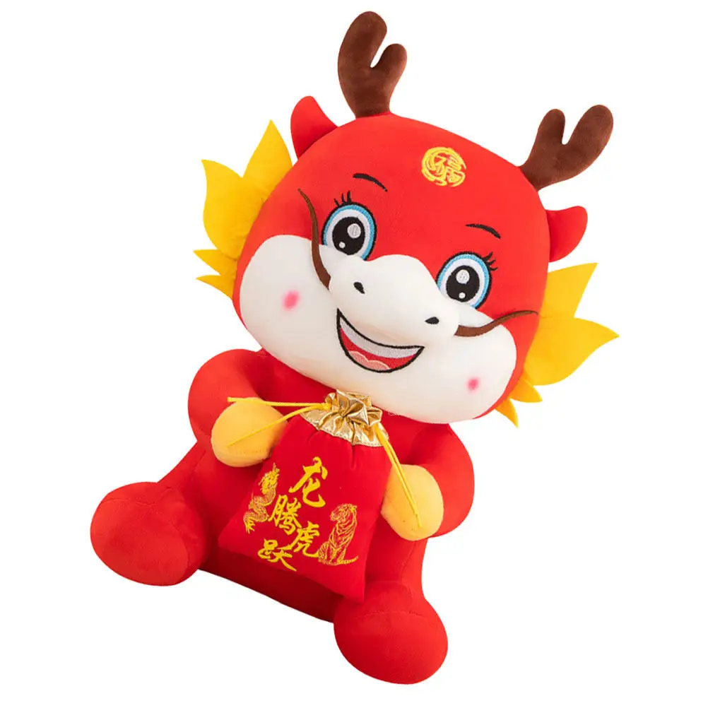 Stuffed Dragon Mascot Cute Soft Cartoon Design Lightweight Desktop Decorative Chinese New Year Happy Gift Blessings
Stuffed Dragon Mascot Cute Soft Cartoon Design Lightweight Desktop Decorative Chinese New Year Happy Gift Blessings