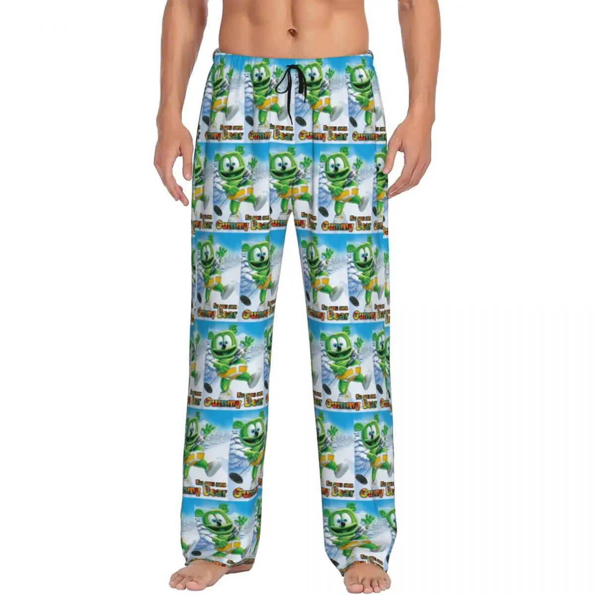 Мужские пижамные штаны Custom Gummibar (Мишка Гамми) с карманами для сна и отдыха
Мужские пижамные штаны Custom Gummibar (Мишка Гамми) с карманами для сна и отдыха