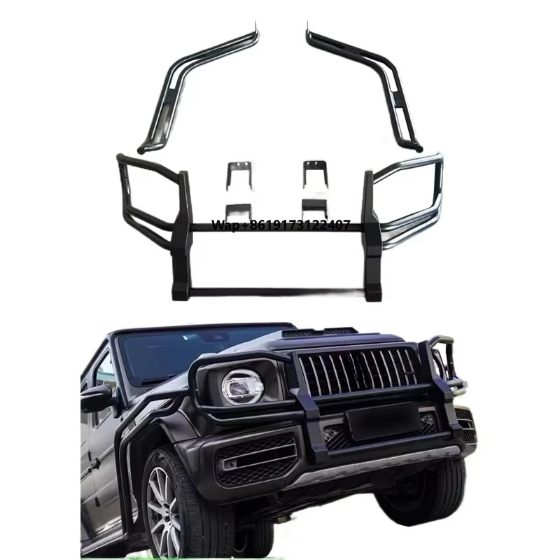 Car Bull Bar G Class W464 G63 Full Body Protective Bars Stainless Steel Frame Wheel Arch Protection Black Perfect Fit
Car Bull Bar G Class W464 G63 Full Body Protective Bars Stainless Steel Frame Wheel Arch Protection Black Perfect Fit