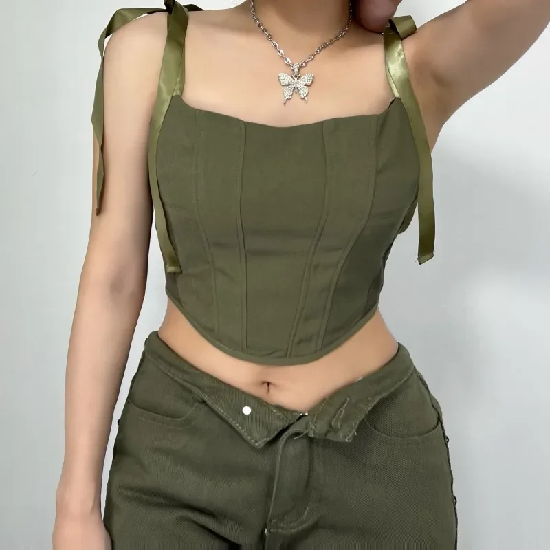 Yaminiya Spring Women Tops Corset Sleeveless Top Causal Bustier Shape Costume Edgy Clothes Y2k 2025 Tanks Fashion Woman Clothing
Yaminiya Spring Women Tops Corset Sleeveless Top Causal Bustier Shape Costume Edgy Clothes Y2k 2025 Tanks Fashion Woman Clothing