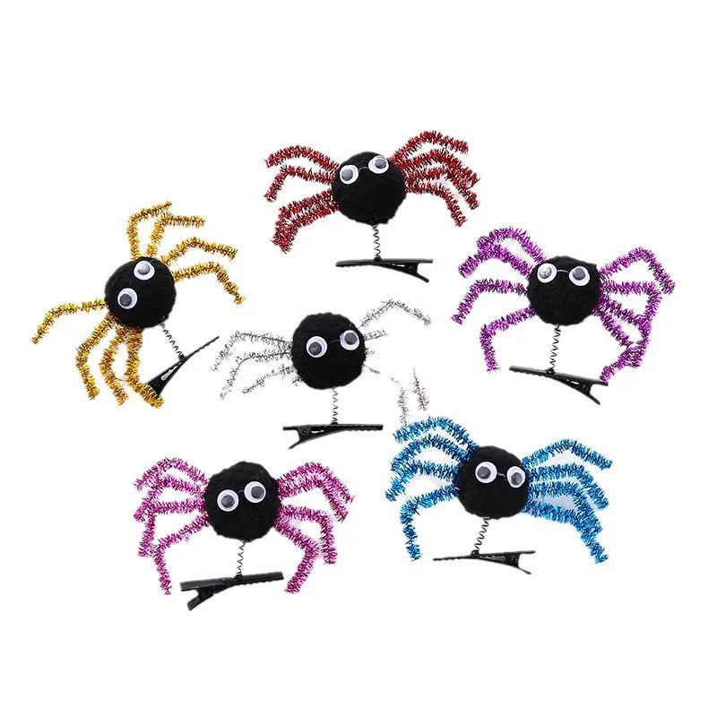 XXFE 1PC Spiders Hair Clip With Effect Kids Festival Accessory Comfort Wear Safe Spring Mechanism For Halloween Birthdays
XXFE 1PC Spiders Hair Clip With Effect Kids Festival Accessory Comfort Wear Safe Spring Mechanism For Halloween Birthdays