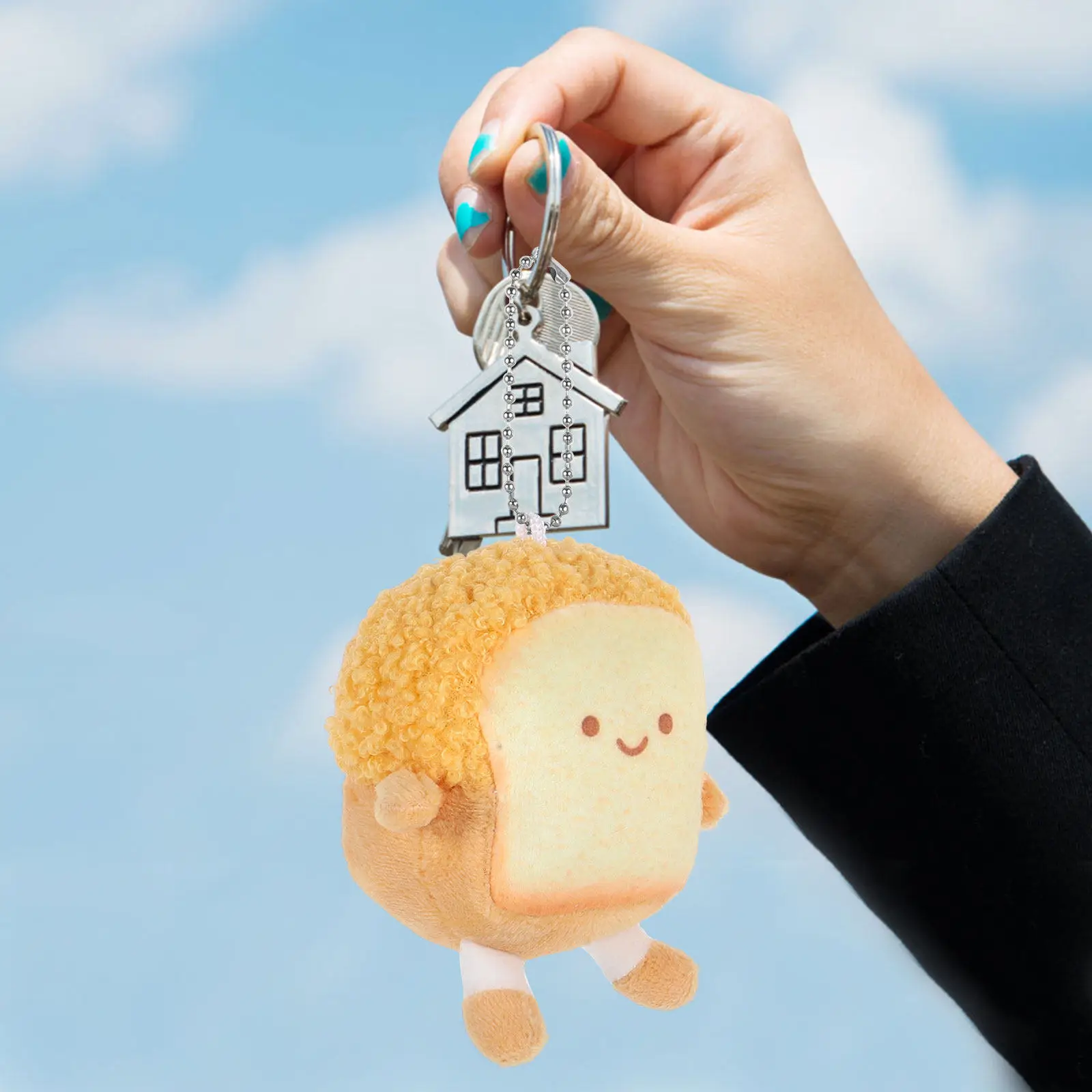 2 шт. Брелок-подвеска в виде тоста, очаровательный мягкий декоративный аксессуар для сумки, рюкзака, кошелька, украшение для вечеринки
2 шт. Брелок-подвеска в виде тоста, очаровательный мягкий декоративный аксессуар для сумки, рюкзака, кошелька, украшение для вечеринки