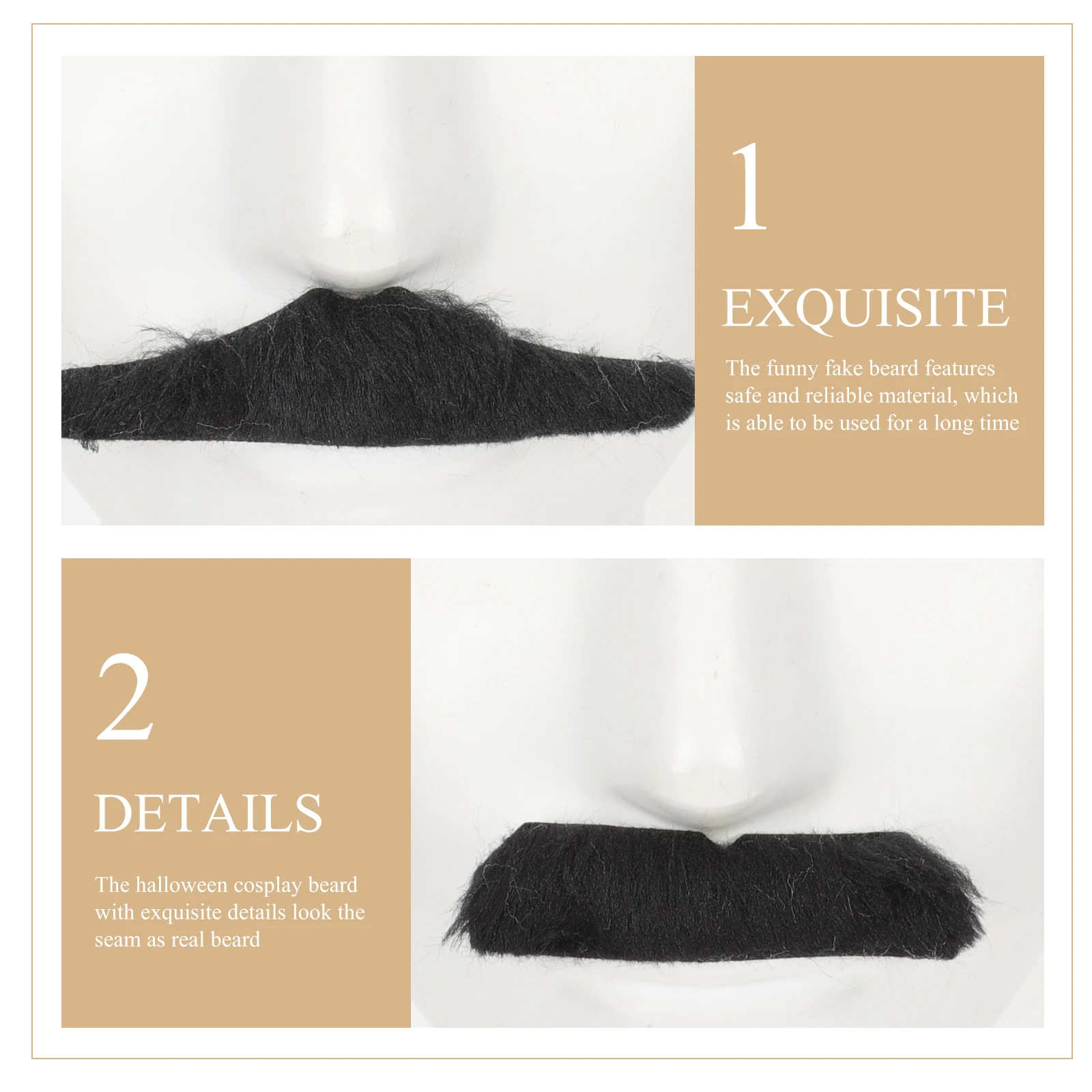 Набор из 30 искусственных бородок для Хэллоуина, косплея, вечеринок, самоклеящиеся, декоративные бороды для мужчин и женщин
Набор из 30 искусственных бородок для Хэллоуина, косплея, вечеринок, самоклеящиеся, декоративные бороды для мужчин и женщин