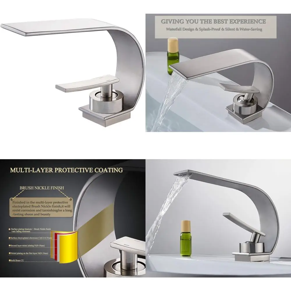 Touch Activated Single Handle Faucet with Low Arc Design for Modern Bathroom Vanity Sinks
Touch Activated Single Handle Faucet with Low Arc Design for Modern Bathroom Vanity Sinks