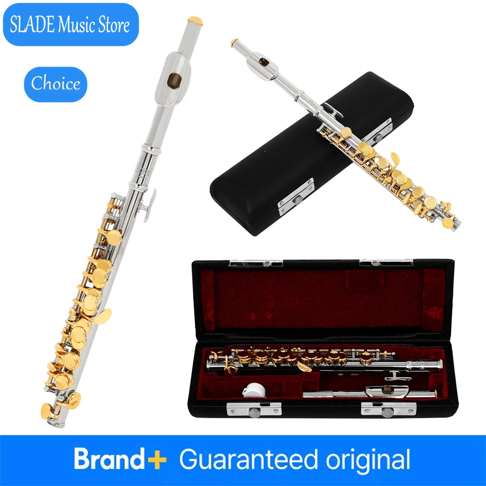 Мелкий деревянный духовой инструмент SLADE C Key Piccolo с 16 отверстиями, разноцветный, серебристо-белый, медный, с аксессуарами
Мелкий деревянный духовой инструмент SLADE C Key Piccolo с 16 отверстиями, разноцветный, серебристо-белый, медный, с аксессуарами