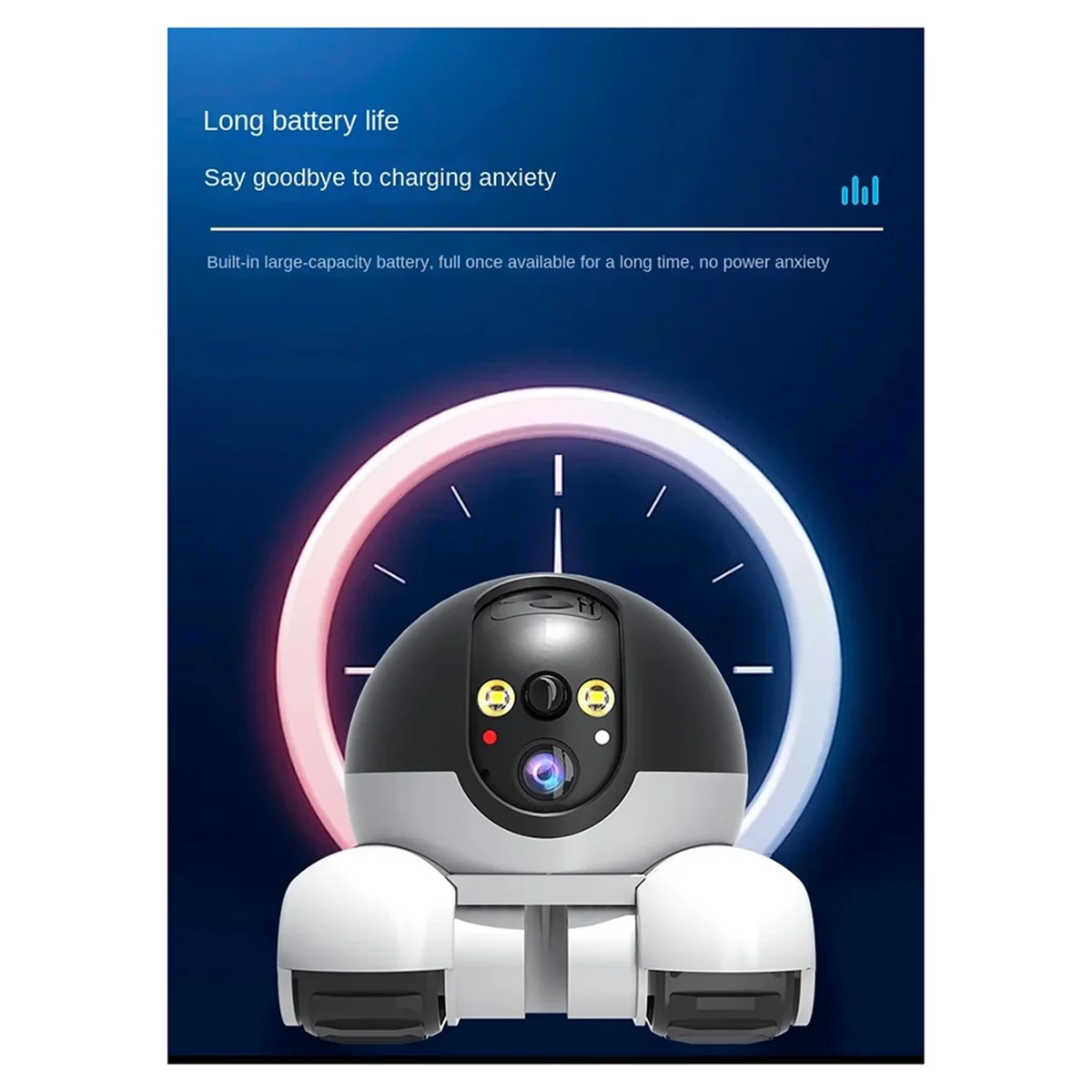 AA87C 1080p Wi-Fi Smart Security Camera 2MP,HD,Real-Time APP Alerts,2-Way Audio,with Motion Tracking for Baby and Pet EU PLUG
AA87C 1080p Wi-Fi Smart Security Camera 2MP,HD,Real-Time APP Alerts,2-Way Audio,with Motion Tracking for Baby and Pet EU PLUG