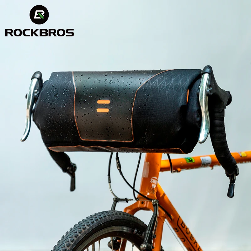 ROCKBROS Bike Front Tube Bag Storage Roll Waterproof Bicycle Handlebar Basket Pack Portable Large Capacity Cycling Accessory
ROCKBROS Bike Front Tube Bag Storage Roll Waterproof Bicycle Handlebar Basket Pack Portable Large Capacity Cycling Accessory