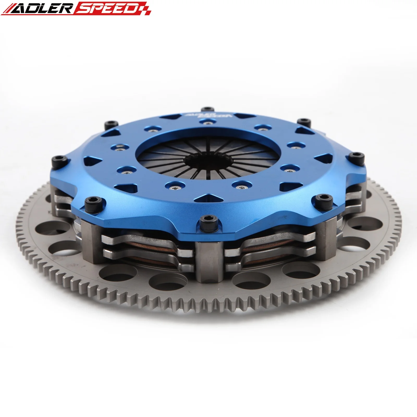 Сцепление с двойным диском ADLERSPEED 8.5 дюймов (215 мм) / 7.25 дюймов (185 мм) для Acura RSX, Honda Civic Si, K20, K24, K-серии
Сцепление с двойным диском ADLERSPEED 8.5 дюймов (215 мм) / 7.25 дюймов (185 мм) для Acura RSX, Honda Civic Si, K20, K24, K-серии